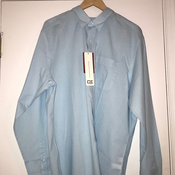 BRAND NWT Cutter and Buck Dress Shirt! - Picture 1 of 6